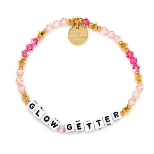 Little Words Project - Pink/Gold Crystal