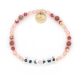 Little Words Project - Double Pink Bead/Crystal