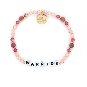 Little Words Project - Double Pink Bead/Crystal
