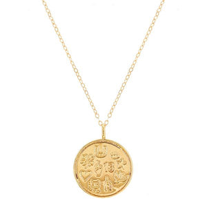Lucky Talisman Pendant Necklace