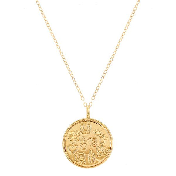 Lucky Talisman Pendant Necklace