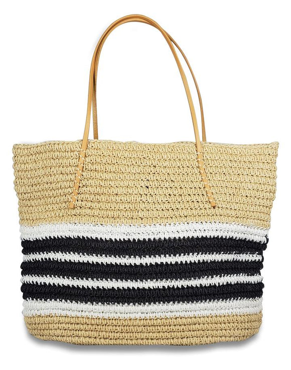 Packable Trio Stripe Bag