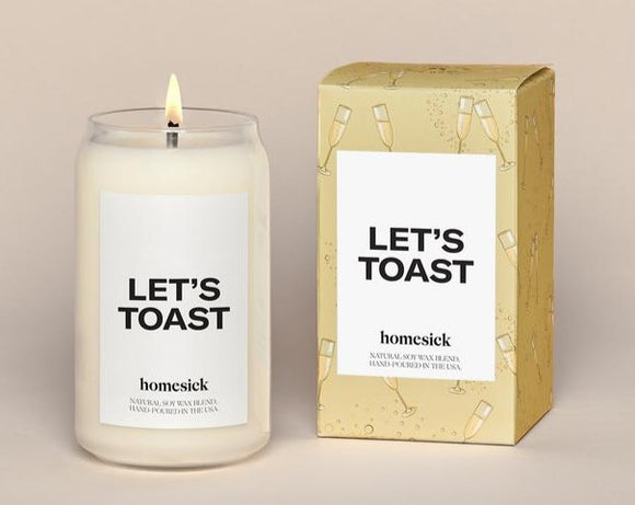 Let's Toast Candle