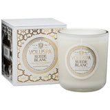 Voluspa Suede Blanc Candles