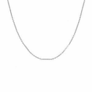 Kendall Shorty Necklace (Silver)