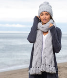 Barefoot Dreams Cable Scarf