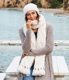 Barefoot Dreams Cable Scarf